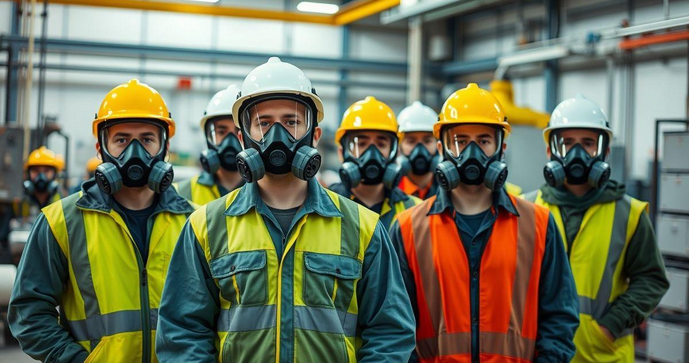 Programa de proteção respiratória essencial para a segurança no trabalho